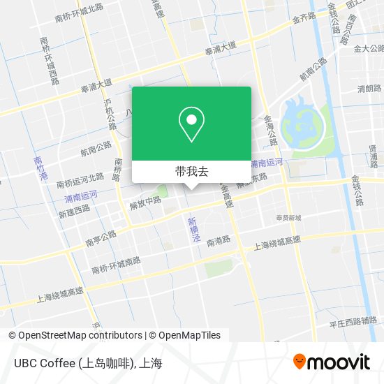 UBC Coffee (上岛咖啡)地图