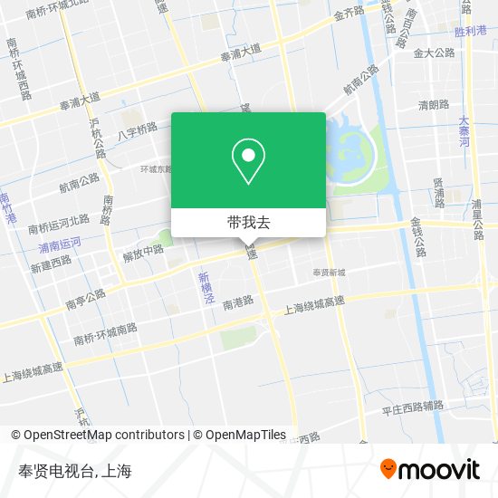 奉贤电视台地图