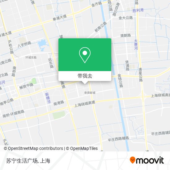 苏宁生活广场地图