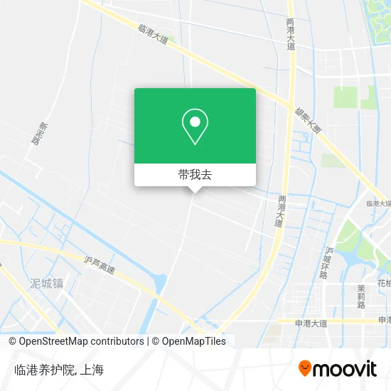 临港养护院地图