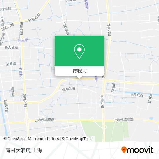 青村大酒店地图