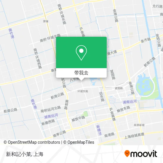 新和記小菜地图