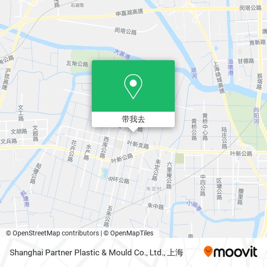 Shanghai Partner Plastic & Mould Co., Ltd.地图