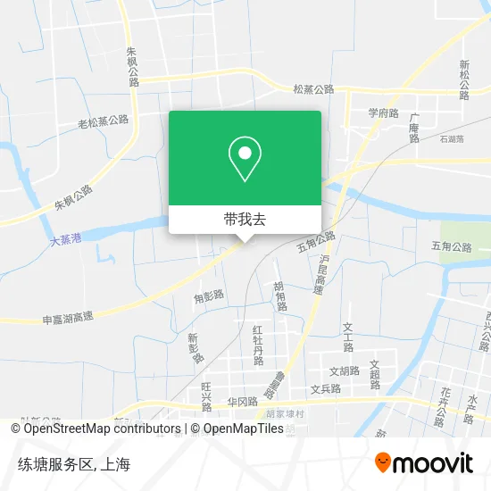 练塘服务区地图