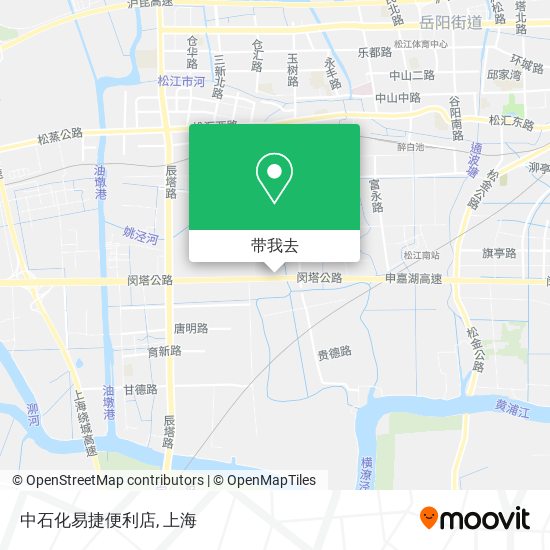 中石化易捷便利店地图