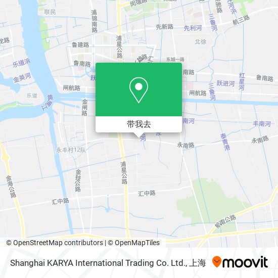 Shanghai KARYA International Trading Co. Ltd.地图