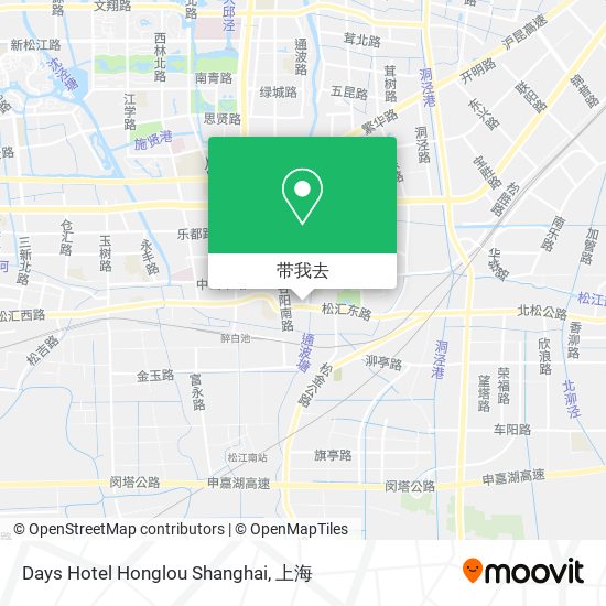 Days Hotel Honglou Shanghai地图