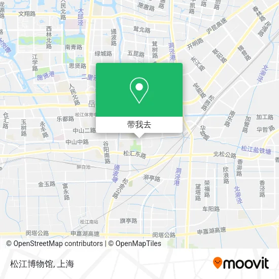 松江博物馆地图