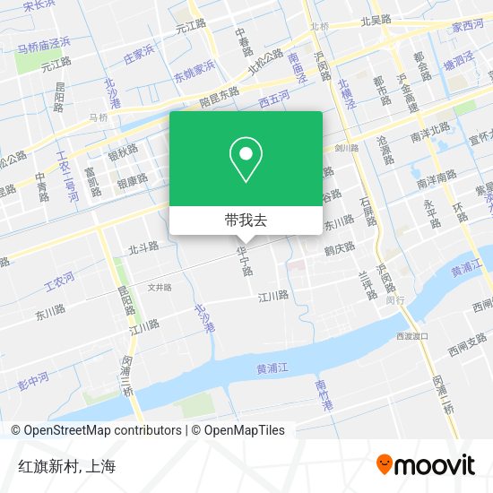 红旗新村地图
