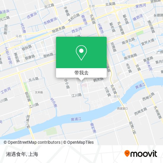 湘遇食年地图