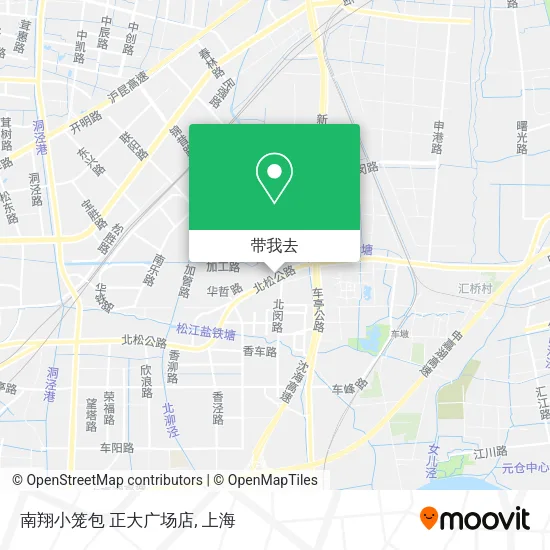 南翔小笼包 正大广场店地图