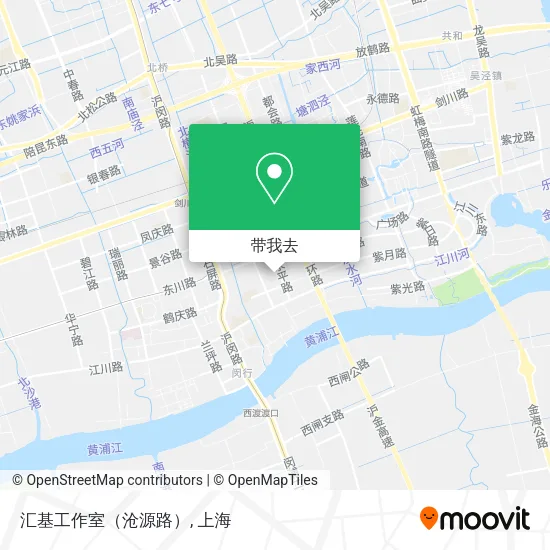 汇基工作室（沧源路）地图
