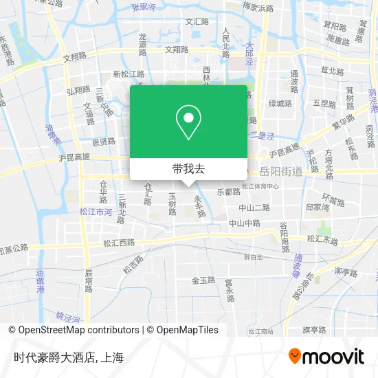 时代豪爵大酒店地图