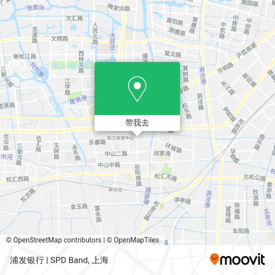 浦发银行 | SPD Band地图