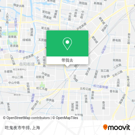吃鬼夜市牛排地图