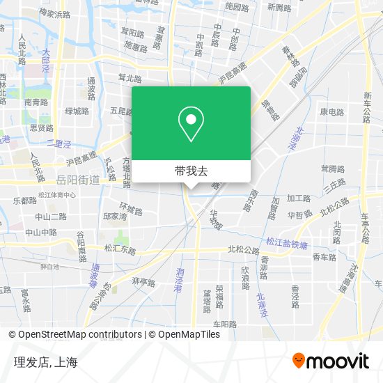 理发店地图