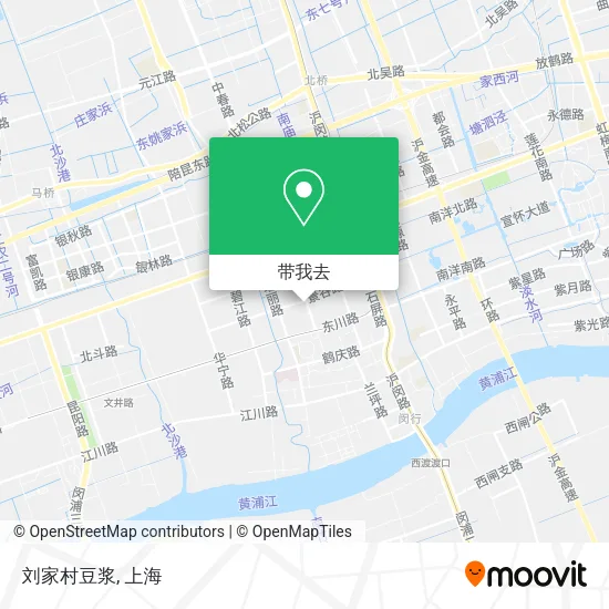 刘家村豆浆地图