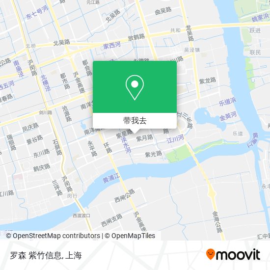 罗森 紫竹信息地图