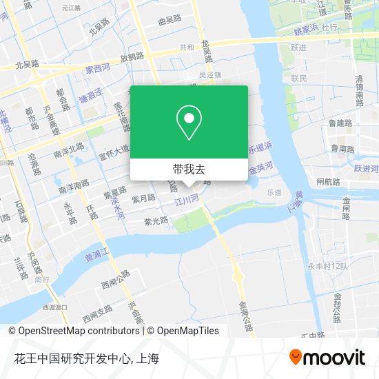 花王中国研究开发中心地图