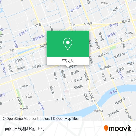 南回归线咖啡馆地图