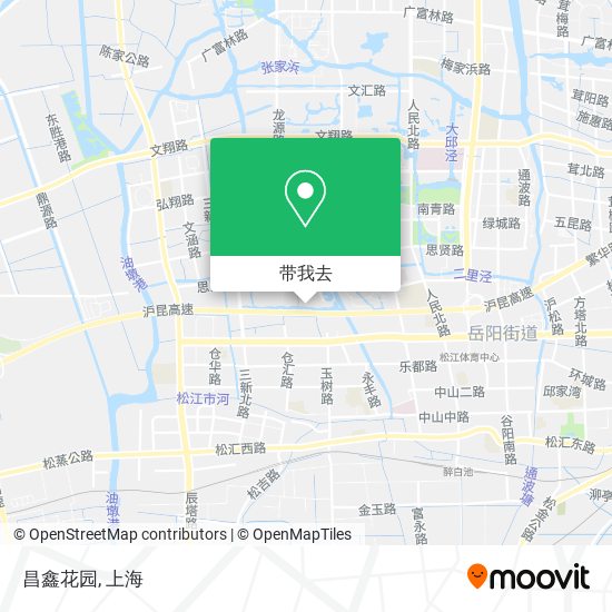昌鑫花园地图