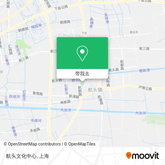 航头文化中心地图