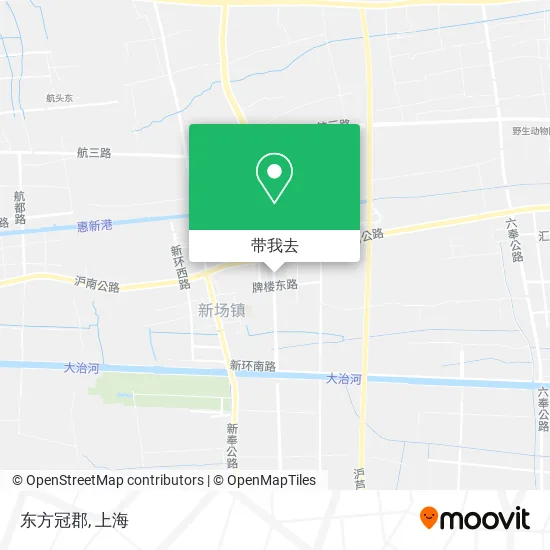 东方冠郡地图