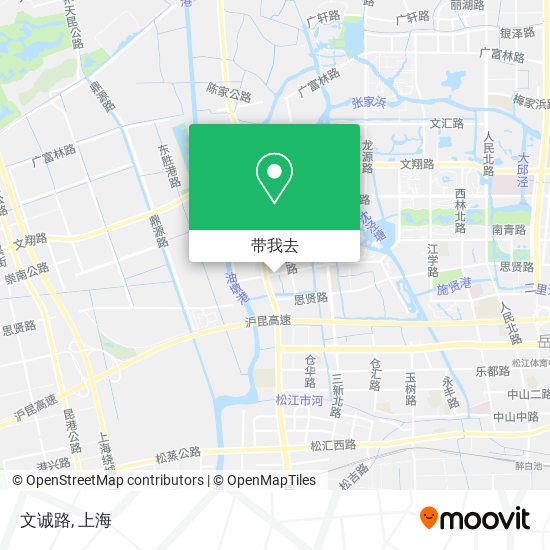 文诚路地图