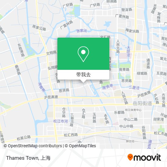 Thames Town地图