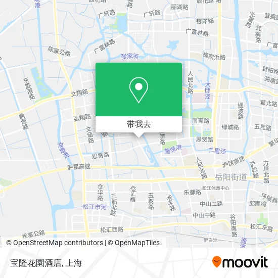 宝隆花園酒店地图