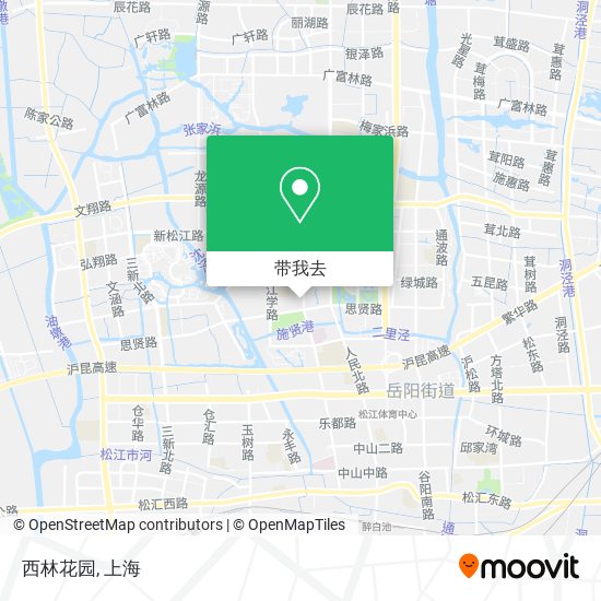 西林花园地图