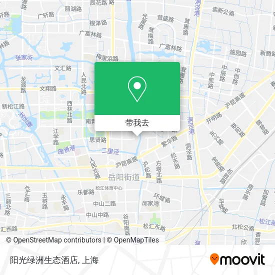 阳光绿洲生态酒店地图
