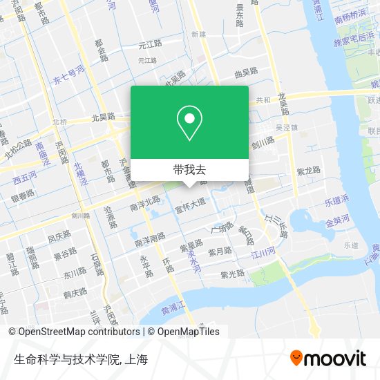 生命科学与技术学院地图