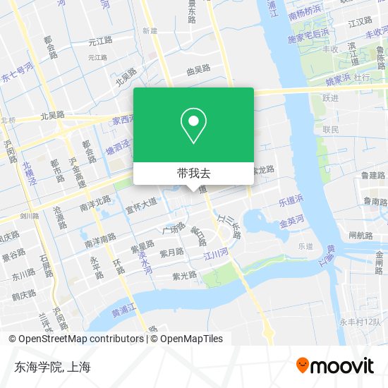 东海学院地图