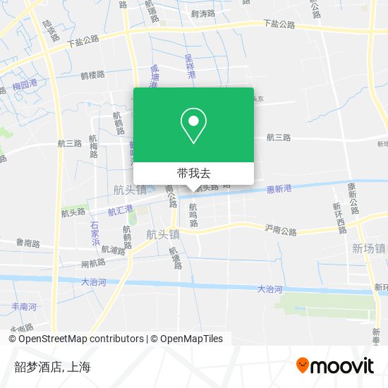 韶梦酒店地图
