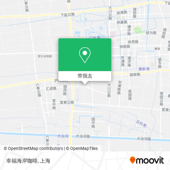 幸福海岸咖啡地图