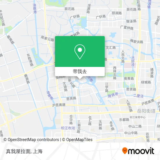 真我屋拉面地图