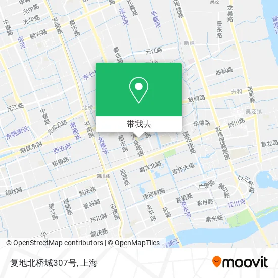 复地北桥城307号地图