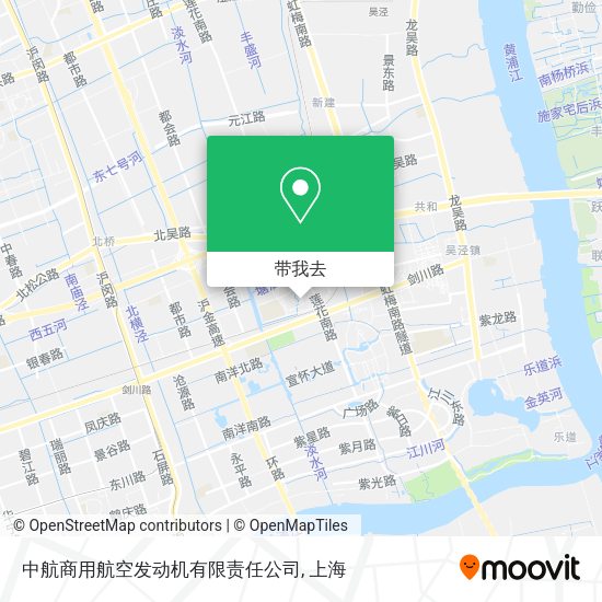 中航商用航空发动机有限责任公司地图