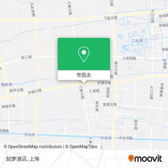 韶梦酒店地图