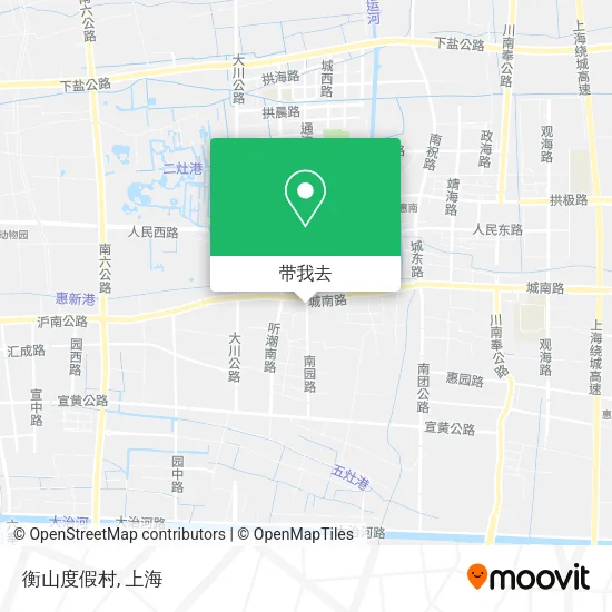 衡山度假村地图