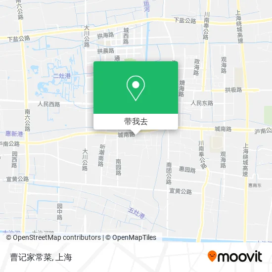 曹记家常菜地图