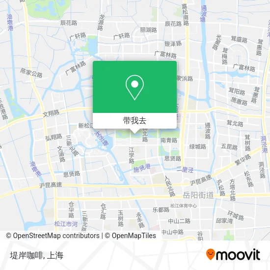 堤岸咖啡地图