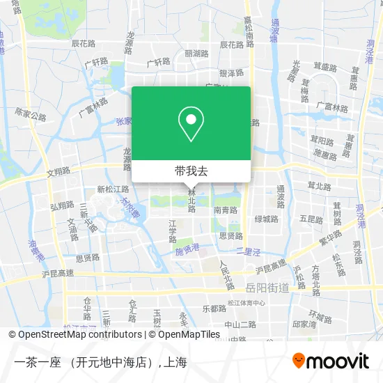 一茶一座 （开元地中海店）地图