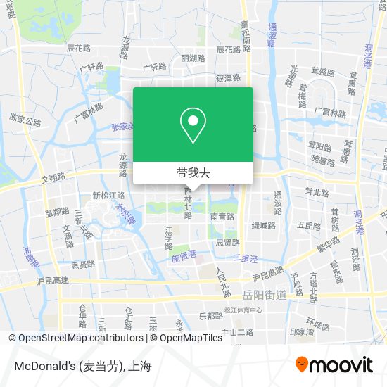 McDonald's (麦当劳)地图