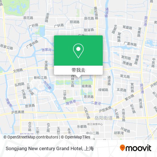 Songjiang New century Grand Hotel地图