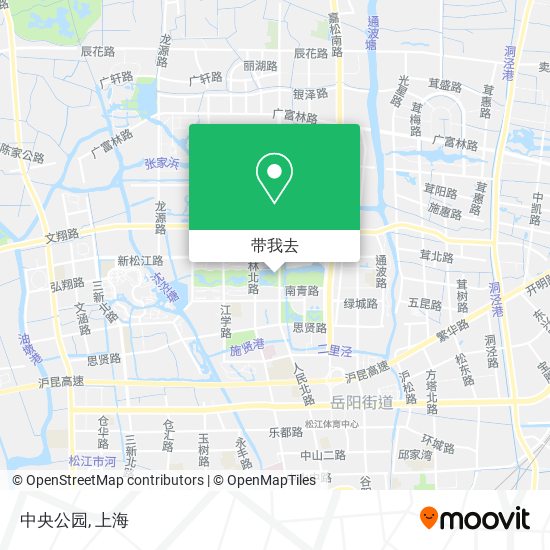 中央公园地图