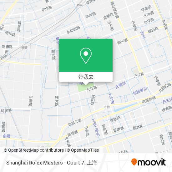 Shanghai Rolex Masters - Court 7地图