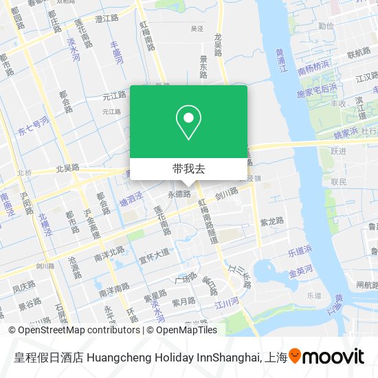 皇程假日酒店 Huangcheng Holiday InnShanghai地图