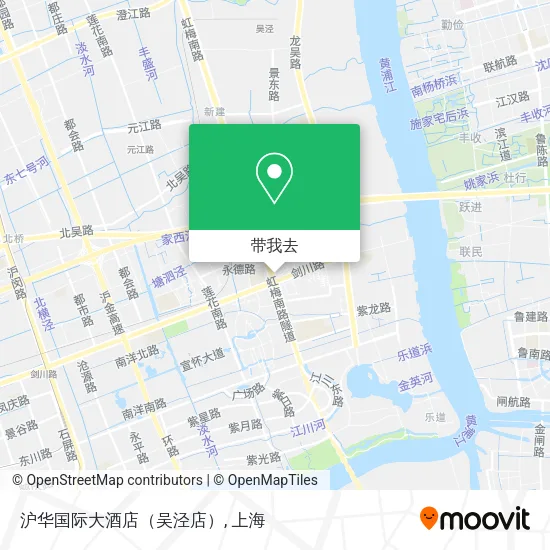沪华国际大酒店（吴泾店）地图